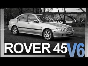Rover 45 V6 Connoisseur Road Test Review. They squeezed a KV6 engine into a compact saloon car.
