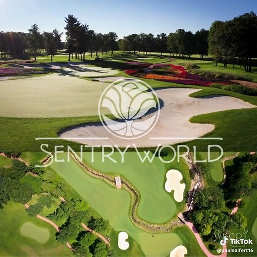 In the upper echelon of modern golf courses in the Midwest is SentryWorld in #StevensPoint #Wisconsin - the state's original destination #golfcourse Host of the 2023 US Senior Open, the championship featured a star-studded leaderboard headed by winner Bernhard Langer and hometown favorites Steve Stricker and Jerry Kelly in 2nd and 3rd. The course shined on national television with particular interest paid to the beautiful par 3 16th #flowerhole and the 50,000 annuals that surround it, as well as