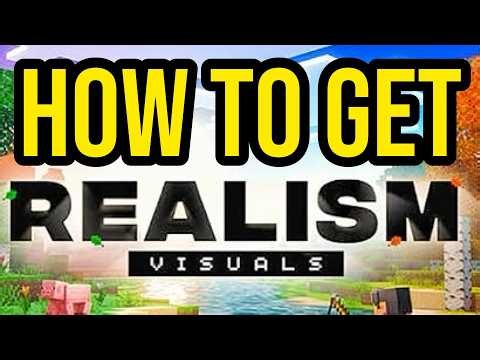 How To Realism Visuals Shader In Minecraft Bedrock: PS4 / PS5, Xbox, MCPE & PC!