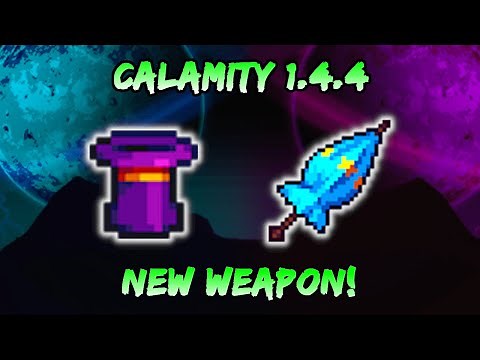 NEW Summoner Weapon! Temporal Umbrella! Calamity 1.4.4 Calamity Acid Rain Terraria Update