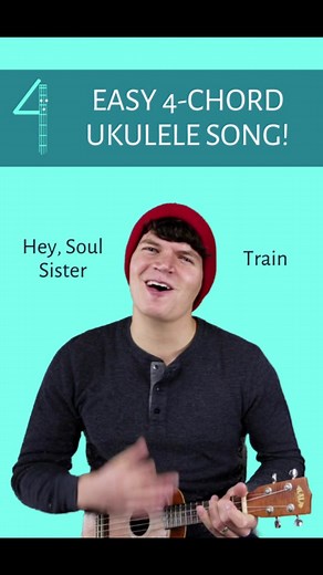 Hey, Soul Sister - Train | Easy Ukulele Tutorial & Cover Follow me for a new ukulele tutorial every month. 😊 Learn 100s of songs with 4 simple chords by joining my Ukulele Beginner Course and downloading my 4-Chord Songbook at FourChordSimple.com. #ukulele #ukulelecover #cover #ukulelelove #ukulelesongs #uke #ukulelemusic #ukulelecovers #ukuleletutorial #ukuleles #ukulelelife #ukelife #HeySoulSister #Train @kalabrandmusic