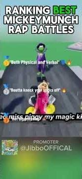 Ranking BEST MickeyMunch Rap Battles 🏆 #shorts #ranking