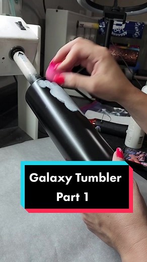 Galaxy Tumbler Painting Tutorial