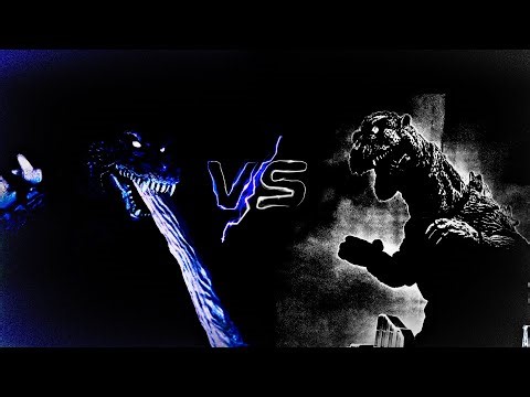 GMK Godzilla 2001 vs Godzilla 1954 (Stop Motion)