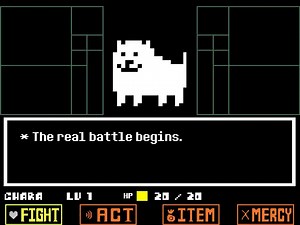 Undertale : Annoying Dog Fight (Fan Game) Two Hit Run