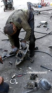 Front Wheel Too Loose? Replacing Vertical Kingpin & Steering Knuckle Shaft #FrontAxleRepair #KingpinReplacement #SteeringKnuckleFix #TruckRepair #HeavyVehicleMaintenance #LooseWheelFix #MechanicLife #SuspensionRepair | Mechanic Steve