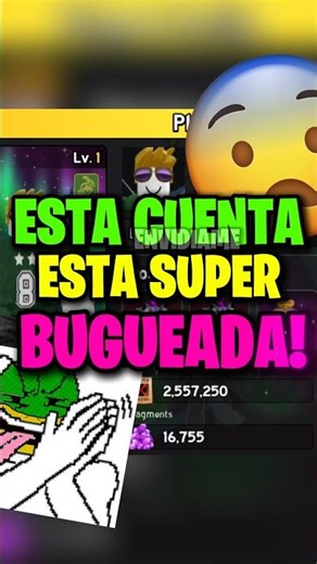 ¡ESTA CUENTA ESTA SUPER BUGUEADA 🙀! | Envidiame #shorts