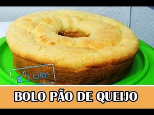 BOLO DE PÃO DE QUEIJO FOFINHO