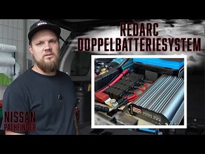 Nissan Pathfinder Redarc Doppel Batterie System BCDCN1225