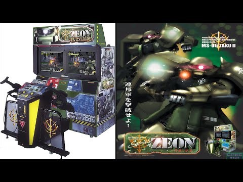 MOBILE SUIT GUNDAM: Spirits of Zeon (Arcade) (Taito Type X+) - Playthrough HD