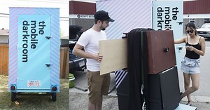 How We Made a Mobile Darkroom for a Homemade 16x20" Camera