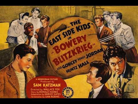 Bowery Blitzkrieg (1941) Full Movie | The East Side Kids | Crime Drama | Leo Gorcey & Bobby Jorden