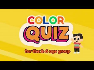 🔥 Color Master Quiz! 20 Questions to Learn about color! (4 Min Video)