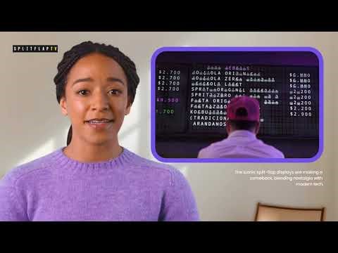 Revive Your Space with Split-Flap TV