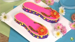 How to make flip flop cakes