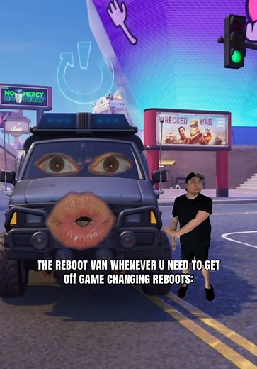 OOOOO HE REBOOTIN Chapter 7 Edition 🗣️ (USE CODE: THICKY 🤠) #lilthicky #fortnitechapter7 #fortnitememes #fortnitefunny #fortnite