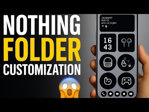 Next Level NOTHING Phone Customization 🤯🔥 | Nothing phone (3a) pro