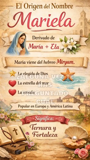 El Significado y Origen del Nombre Mariela