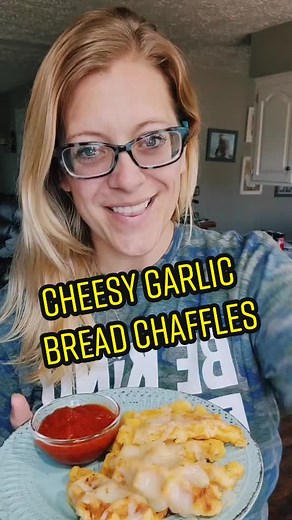 Delicious Cheesy Garlic Bread Chaffles Recipe