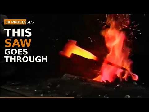 This Saw Goes Through 30 Processes Before It's Allowed to Cut. Here's Why.