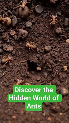 Discover the Hidden World of Ants