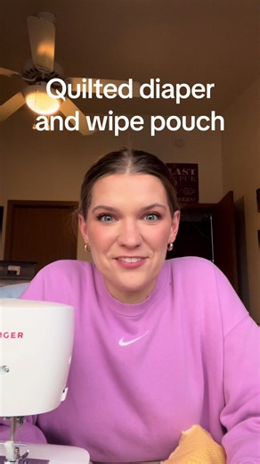 Create a Quilted Diaper Bag with Yellow Gingham