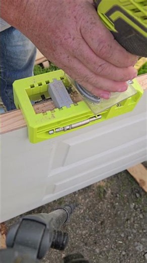 #ryobi door hinge jig WOW