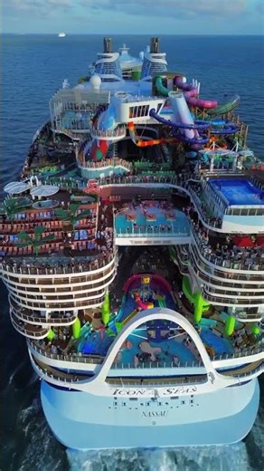 A Floating City on the Sea 🌊🏙️ | Luxury Houses on a Ship of the Future 🚢💎 #smartcitylife #cruiseship