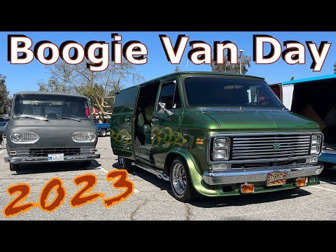 National Boogie Van Day 2023 Show At Whittier Narrows