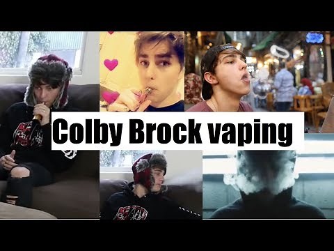 Colby Brock vaping part 2