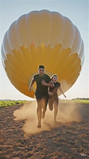 Giant Balloon Chase 😱 Run Fast or Get Crushed! #shorts