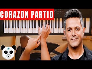 Como tocar " Corazón Partio " en Piano Fácil /Alejandro Sanz/ Tutorial 👨‍🏫🎹