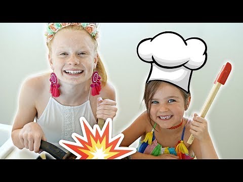 WE LET OUR KIDS COOK DINNER *omg* | Family Fizz