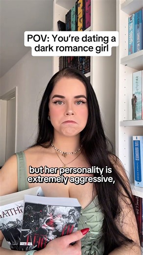 POV: You’re dating a dark romance girl📖 #booktube #booktok #books #darkromance #reader #bookrecs