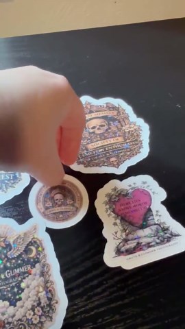 Gothic Cemetery Sticker Set | Society of Cemetery Enthusiasts - Etsy