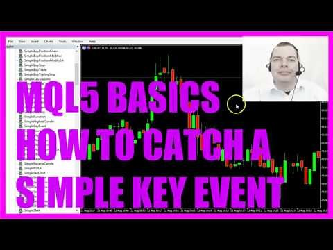 LEARN MQL5 TUTORIAL BASICS - 38 HOW TO CATCH A SIMPLE KEY EVENT