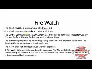 Fire Watch