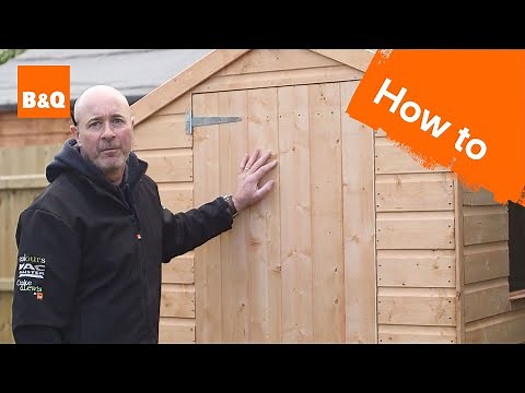 How to build a shed