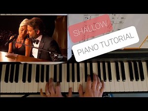 How to play Lady Gaga - Shallow piano tutorial - come suonare