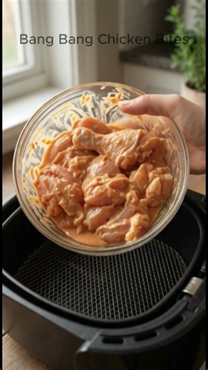 Air Fryer Bang Bang Chicken Bites 🔥🍗 | Crispy & Juicy Chicken Recipe