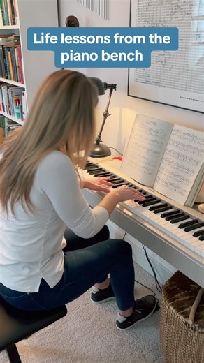 46K views · 1.2K reactions | It turns out I was learning an incredibly valuable life skill while sitting at the piano bench all those years growing up. Happy #caturday! Full post is available on Anthony Trecek-King’s website: https://www.trecekking.com/life-lessons-from-the-piano-bench/ | Thinking Is Power | Facebook