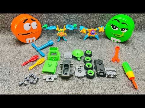 DIY Toy Satellite Truck Assembly with Drill Tool Set | Fun Construction Toy Build Play