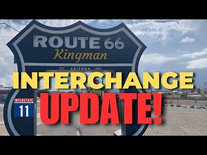 Interstate 11 Kingman Arizona Road Construction Progress