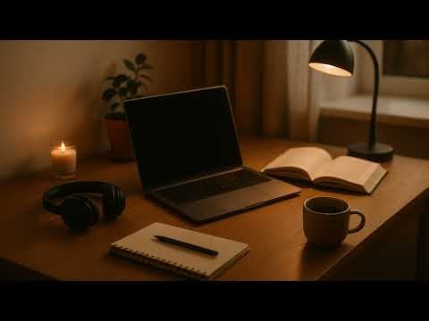 The Sound of Typing and Warm Light | Deep Lo-Fi Beats for Study, Calm & Quiet Evenings