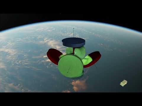 🛰️ Space Dynamics in NVIDIA Omniverse Isaac Sim