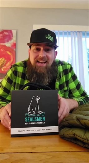 Best neck beard warmer ever! #neckbeard #warmer ##contentcreator