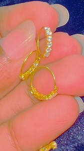 New year discount 20% Original gold and zircon stone noth 🩷 | Rose Jewellery BD