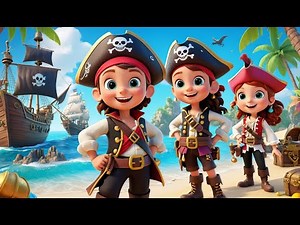 Pirate Ship ABC Hunt – Treasure of Letters! | Alphabet Adventure for Kids | Learn ABCs with Pirates