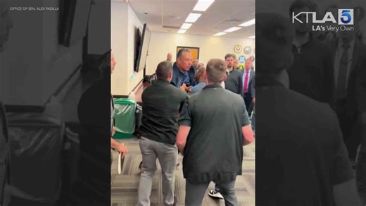FULL VIDEO: U.S. Sen. Alex Padilla forcefully removed from Noem news conference, handcuffed