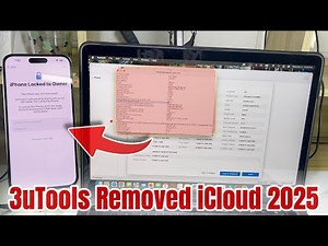 3uTools Unlock iCloud 2025 - iCloud Activation Lock Bypass With 3uTools